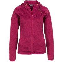 Peak Mountain Women's Fleece Jacket Atora in Pink | Size: XL