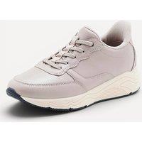 Damart Women's Amortyl leather trainers in Taupe | Size: 7