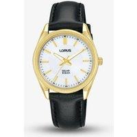 Lorus Women's Solar Dark Blue Watch RY501AX9 in Black