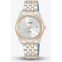 Lorus Women's Stainless Steel Watch RJ277BX10 in Rose Gold