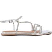 KG Kurt Geiger Women's 'Priya' Flats in Silver | Size: 4