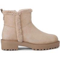Carvela Women's 'Cosy Ankle' Fabric Boots in Taupe | Size: 4
