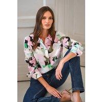 Pure Collection Women's Pure Washed Silk Shirt | Size: 10