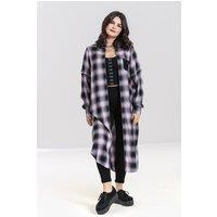 Hell Bunny Women's Hayley Shirt Dress Pink