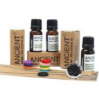 KDMD Women's Tree of Life Necklace Gift Set with Essential Oil Blends & Diffuser