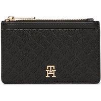 Tommy Hilfiger Women's Icon Long Cardholder Monogram Black
