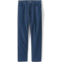Lands' End Men's Straight Fit Corduroy Trousers in Blue | Size: 34L