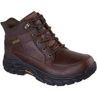Skechers Men's Respected 2.0 Orson Ankle Boot in Dark Brown | Size: 8