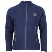 Peak Mountain Men's Full-Zip Fleece in Blue | Size: XL