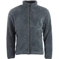 Peak Mountain Men's Fleece Coral Sherpa in Grey | Size: 2XL