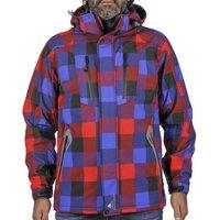 Peak Mountain Men's Softshell Jacket Cina in Blue | Size: Small