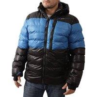 Peak Mountain Men's Ski Jacket Captin in Black | Size: 2XL