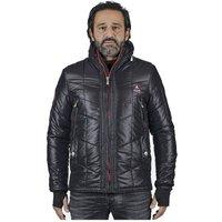 Peak Mountain Men's Ski Jacket Capa in Black | Size: XL