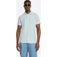 Nautica Men's Andre SS Shirt in Pale Blue | Size: Medium