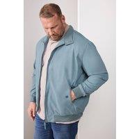 BadRhino Men's Harrington Jacket in Blue | Size: 4XL