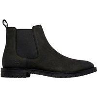 Skechers Men's The Bowery Chelsea Leather Boot Black | Size: 12