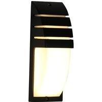 Pheashine Outdoor Wall Lights (2 Pack), 12W 3000K Warm White, IP Rated Sconces in Black