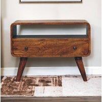 STILVORA Storage Unit with Drawer in Brown