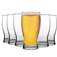 LAV Belek Classic Pint Beer Glasses - 580ml - Clear - Pack of 24