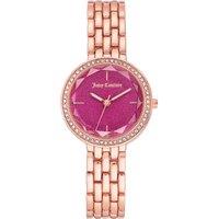 Juicy Couture Women's JC1208HPRG 32mm Quartz Watch in Rose Gold