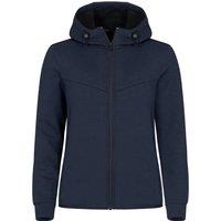 Clique Women's Hayden Hooded Jacket in Dark Navy | Size: Small
