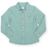 Kite Boy's Ocean Check Shirt in Teal | Size: 4 Years
