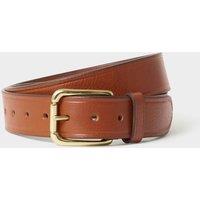OSPREY LONDON Men's The Highlander Leather Belt in Tan | Size: Medium/Large