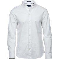 TEE JAYS Men's Perfect Oxford Shirt in White | Size: Small