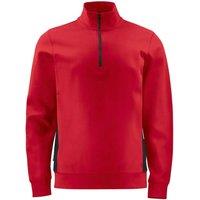 Projob Men's Prio 2128 Sweatshirt in Red | Size: 2XL