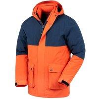 Result Recycled Men's Ripstop 3 in 1 Jacket in Pale Orange | Size: XL