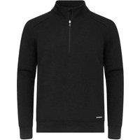 Cutter & Buck Men's Pemberton Half Zip Pullover in Black | Size: Medium