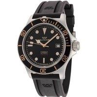 Glycine Men's GL0326 Combat 42mm Automatic Watch in Black