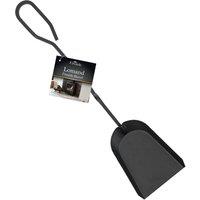 JVL Lomand Fireside Shovel Fire Tool for Fireplace Log Burner in Black