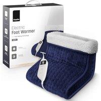 Keplin Electric Foot Warmer (1 Pack), 9 Temperature Settings - 1 Year Warranty in Navy