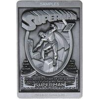 DC Comics Limited Edition Superman Ingot in Metallic Silver