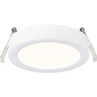 Nordlux Sller Down Light White Plastic Bathroom LED IP44 3000-4000k Mains