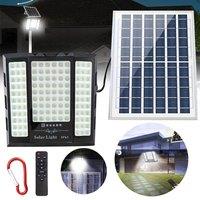 EONLION 1pc Solar Security Spotlight Motion Sensor Outdoor Light in Black
