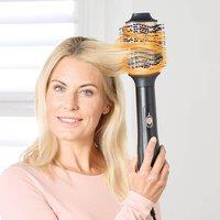 Coopers of Stortford Women's Hot Air Dry & Style Brush, H23cm x W5.4cm x D5.5cm in Black