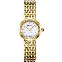 Rotary Women's LB00900-41-D Timepieces 23mm Quartz Watch in Gold