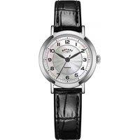 Rotary Women's LS05420-68 Timepieces 27mm Quartz Watch in Black