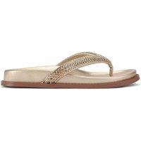 KG Kurt Geiger Women's 'Ryn' Sandals in Gold | Size: 4