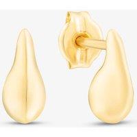 T.H.Baker Women's 9ct Yellow Gold Mini Teardrop Stud Earrings 1.55.9534