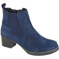 Cipriata Women's Alessina Suede Ankle Boots in Navy | Size: 3