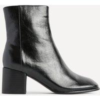 Linzi Women's Selected Black Block Heeled Ankle Boots | Size: 4-Standard Fit