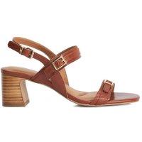 Dune London Women's 'Jiving' Leather Sandals in Brown | Size: 5