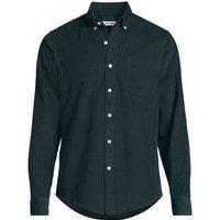 Lands' End Men's Tall Pinwale Corduroy Shirt in Green | Size: Large