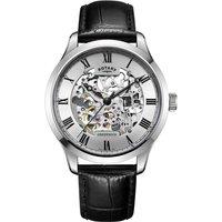 Rotary Men's GS02940-06 Timepieces 42mm Mechanical Watch in Black