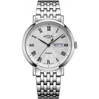 Rotary Men's GB05420-01 Timepieces 37mm Quartz Watch in Silver