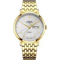 Rotary Men's GB05423-02 Timepieces 37mm Quartz Watch in Gold