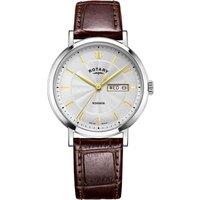 Rotary Men's GS05420-02 Timepieces 37mm Quartz Watch in Brown